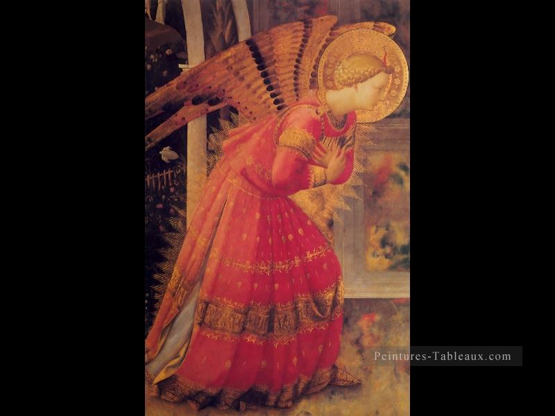 Retable de Monecarlo S Maria delle Grazie S Giovanni Valdarno Renaissance Fra Angelico Peintures à l'huile